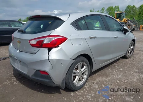 2017 Chevrolet Cruze Lt Auto from USA, damaged, VIN 3G1BE6SMXHS581730